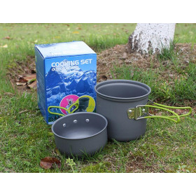 Outdoor camping pot Portable non-stick pan pan UD16085 